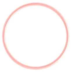 - Armbånd - Color Bangle - Burnt Coral - Ø 6,0 cm*LULU Copenhagen Outlet