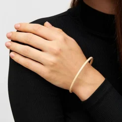 - Armbånd - Color Bangle - Buttercream - Ø 6,5 cm^LULU Copenhagen Sale