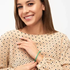 - Armbånd - Color Bangle - Lys Grøn - Ø 6,5 cm*LULU Copenhagen Clearance