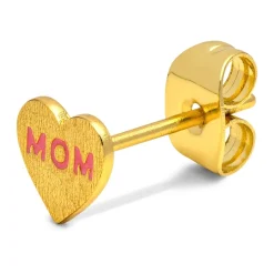 - Heart mom - Pink (1 stk.) - Guld*LULU Copenhagen Sale