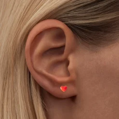 - Love U Ørering, Red (1 stk.)*LULU Copenhagen Online