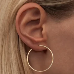 - Øreringe - NON HOOPS LARGE - (1 sæt)^LULU Copenhagen