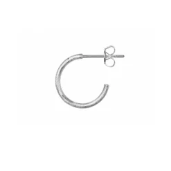 - Øreringe - Non Hoops - Small - Sølv*LULU Copenhagen Sale