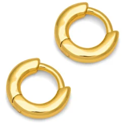 - Øreringe - Buckle Hoops - Small - 1 sæt*LULU Copenhagen New