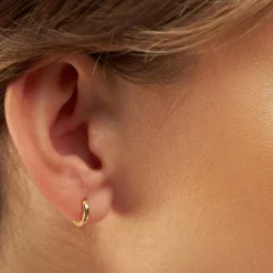 - Øreringe - Buckle Hoops - Small - 1 sæt*LULU Copenhagen New