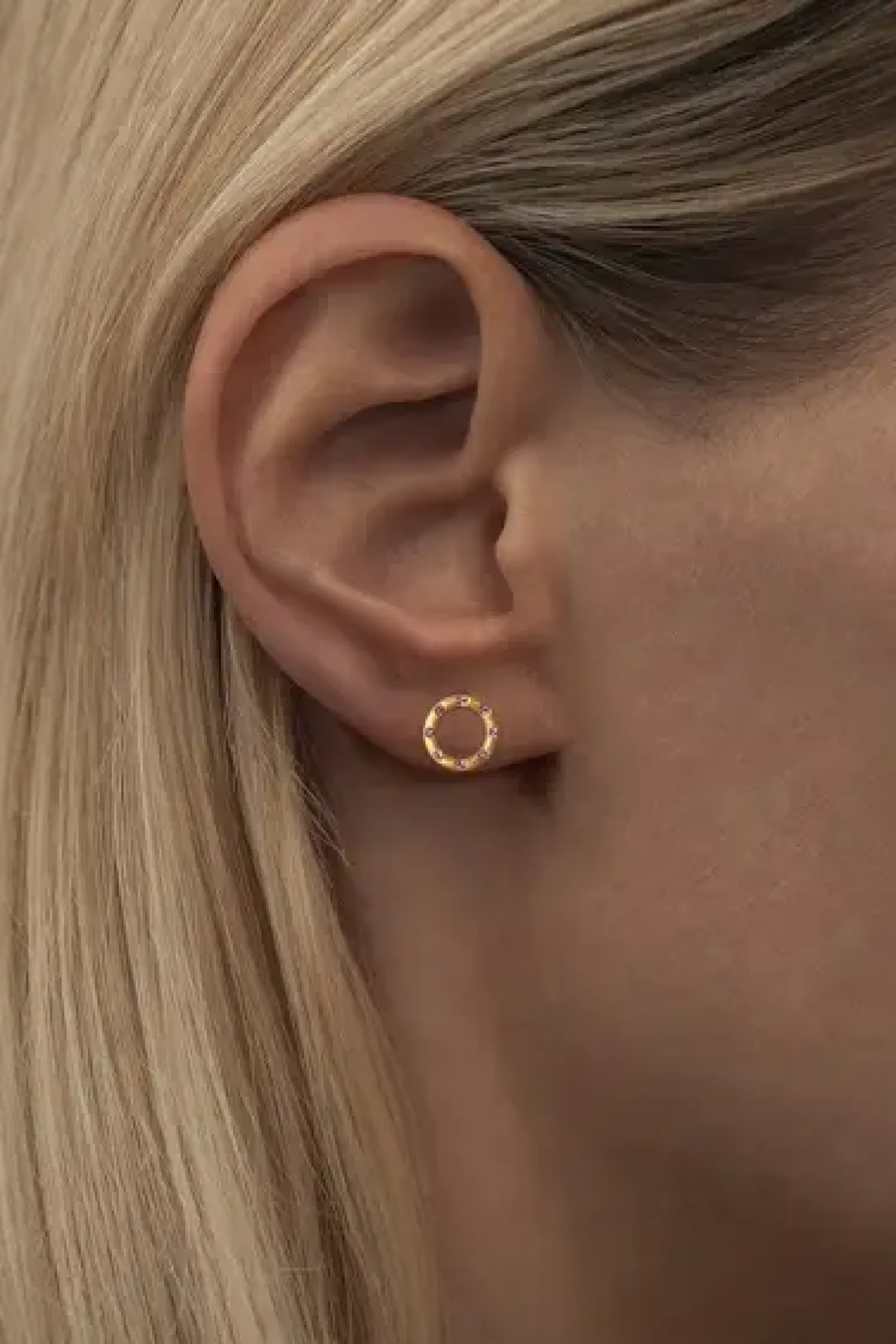 - Ørestik - OMG - Guld/Pink (1 stk.)*LULU Copenhagen Discount