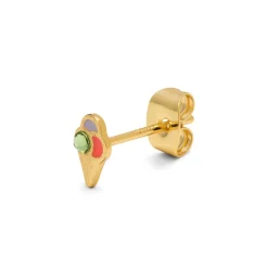 - Ørestik - Ice Cone Crystal - Guld*LULU Copenhagen Sale