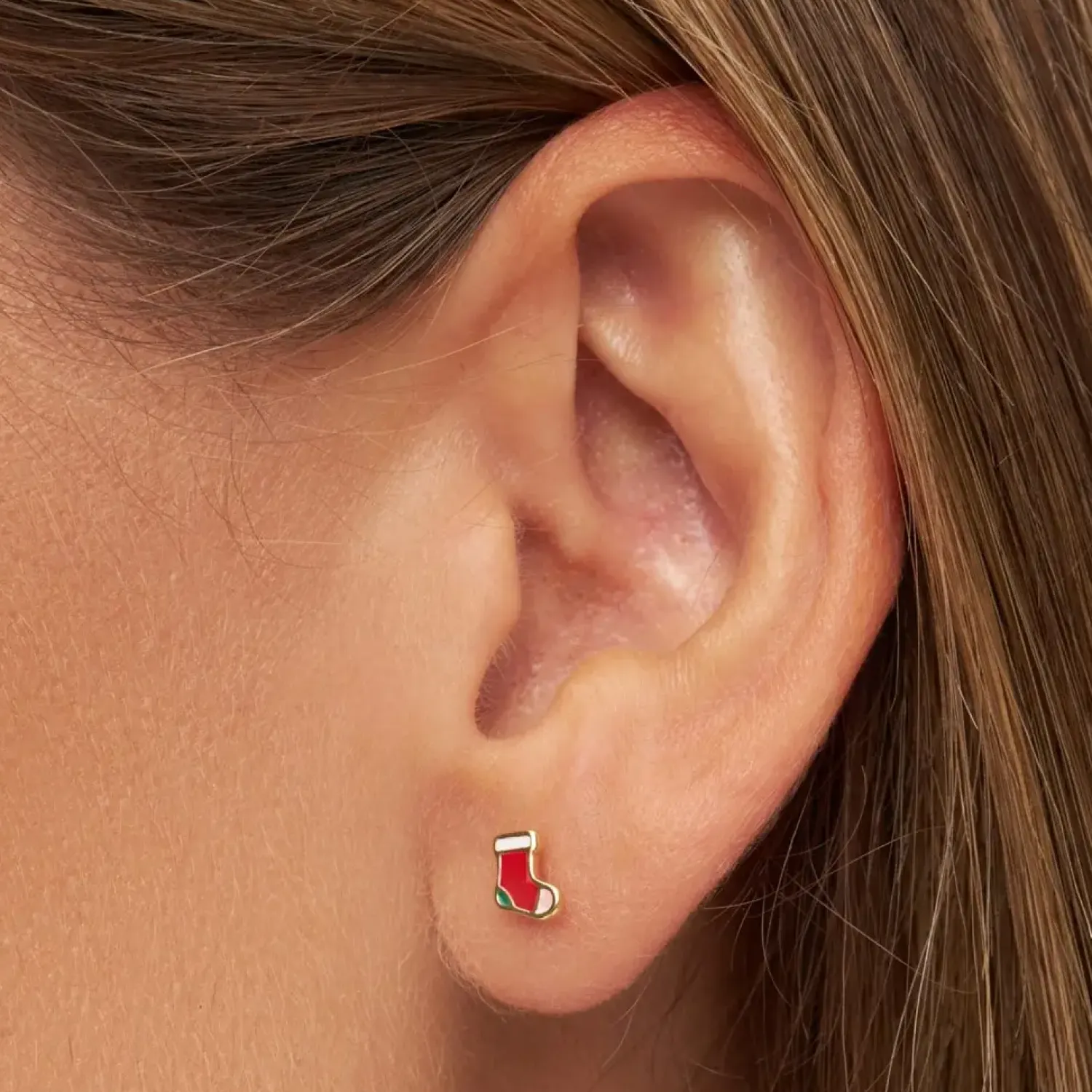 - Ørestikker - Christmas Sock / Julesok - 1 stk.*LULU Copenhagen