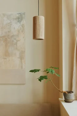 - Pendel - Ro Ø15 Pendant - Jute^Made by Hand