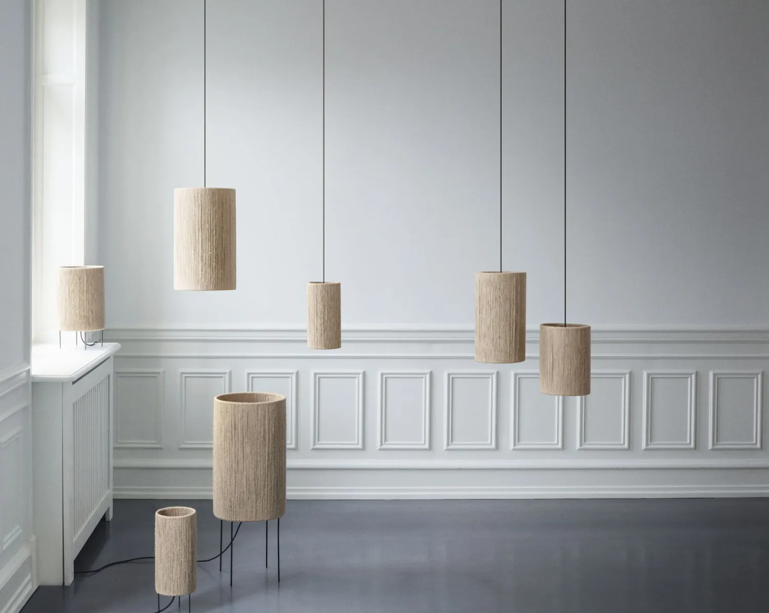 - Pendel - Ro Ø15 Pendant - Jute^Made by Hand