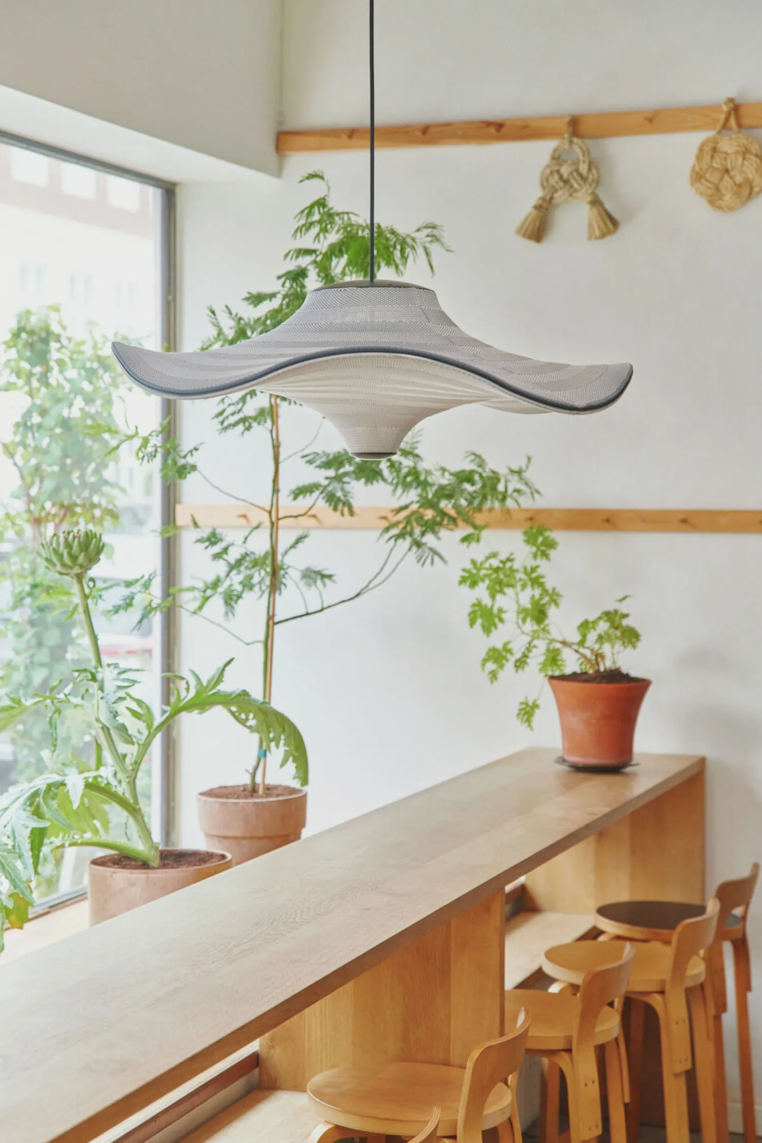 - Pendellampe - Flying Ø58 - Haze Blue*Made by Hand Hot