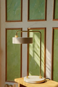 - Petite Machine Table Lamp - Oyster White^Made by Hand Sale