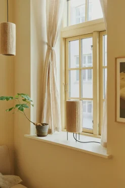 - Bordlampe - Ro Ø15 Table Lamp - Jute^Made by Hand Online