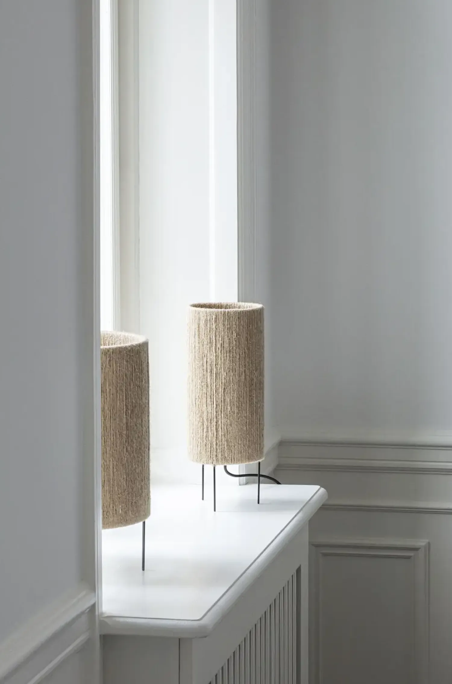 - Bordlampe - Ro Ø15 Table Lamp - Jute^Made by Hand Online