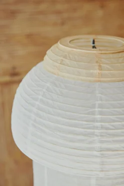 - Bordlampe - Papier Ø30 Double Table - Soft Yellow^Made by Hand Outlet