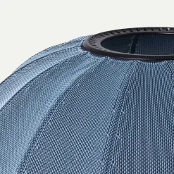 - Gulvlampe - Knit-Wit 60 Round Floor High - Blue Stone*Made by Hand Best