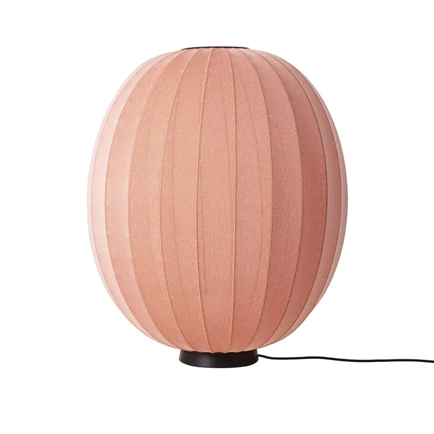 - Gulvlampe - Knit-Wit 65 High Oval Floor Level - Coral*Made by Hand Discount