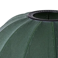 - Gulvlampe - Knit-Wit 45 Round Floor High - Tweed Green*Made by Hand Clearance