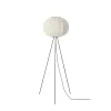 - Gulvlampe - Knit-Wit 45 Round Floor High - Pearl White*Made by Hand