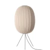 - Gulvlampe - Knit-Wit 65 High Oval Floor Medium - Sand Stone*Made by Hand Outlet