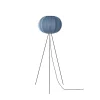 - Gulvlampe - Knit-Wit 45 Round Floor High - Blue Stone*Made by Hand Clearance