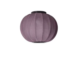 - Loftlampe - Knit-Wit 45 Round Ceiling - Burgundy^Made by Hand Outlet
