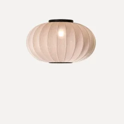 - Loftlampe - Knit-Wit 57 Oval Ceiling/Wall - Sand Stone*Made by Hand Online