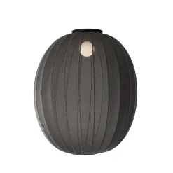 - Loftlampe - Knit-Wit 65 High Oval Ceiling - Black^Made by Hand Sale