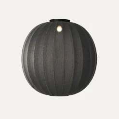 - Loftlampe - Knit-Wit 75 Round Ceiling - Black^Made by Hand