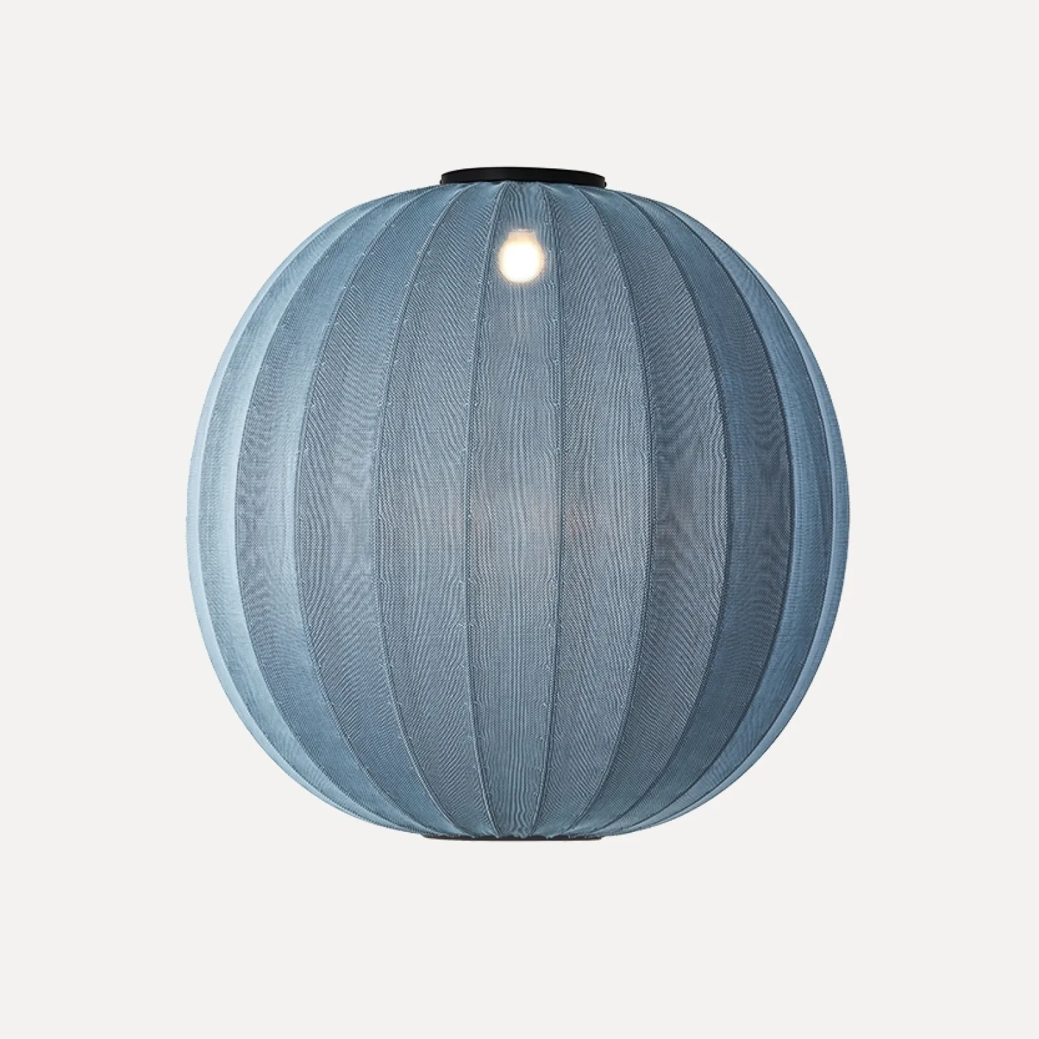 - Loftlampe - Knit-Wit 75 Round Ceiling - Blue Stone*Made by Hand Hot