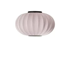 - Loftlampe - Knit-Wit 57 Oval Ceiling/Wall - Light Pink*Made by Hand Hot