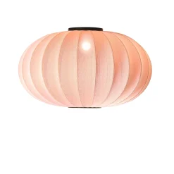 - Loftlampe - Knit-Wit 76 Oval Ceiling/Wall - Coral*Made by Hand Clearance