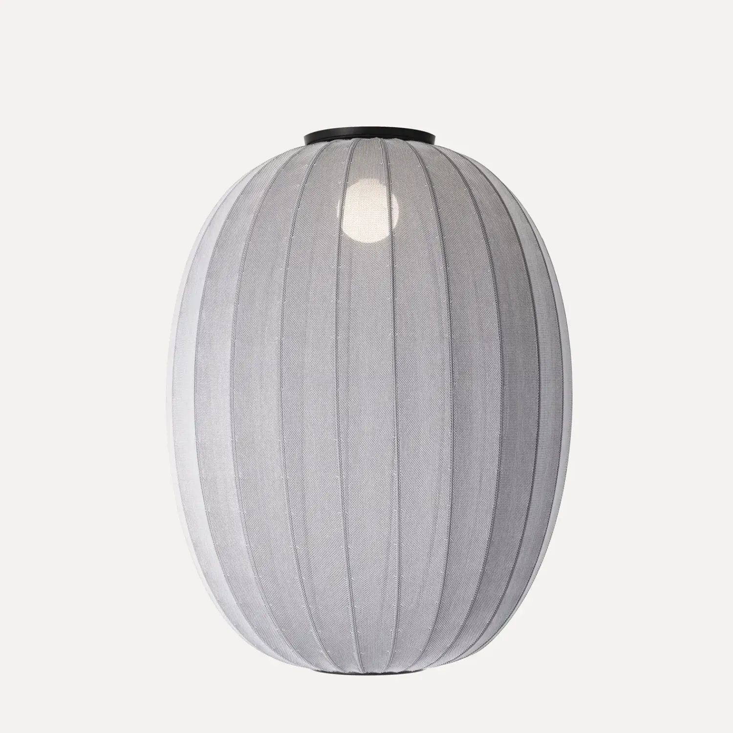 - Loftlampe - Knit-Wit 65 High Oval Ceiling - Silver^Made by Hand Discount