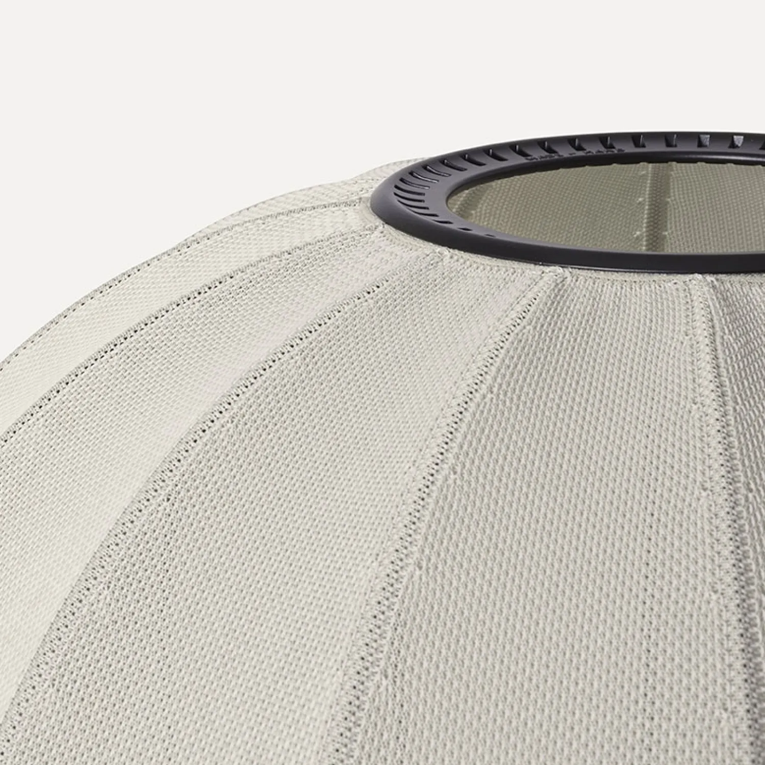 - Loftlampe - Knit-Wit 60 Round Ceiling - Pearl White^Made by Hand Clearance