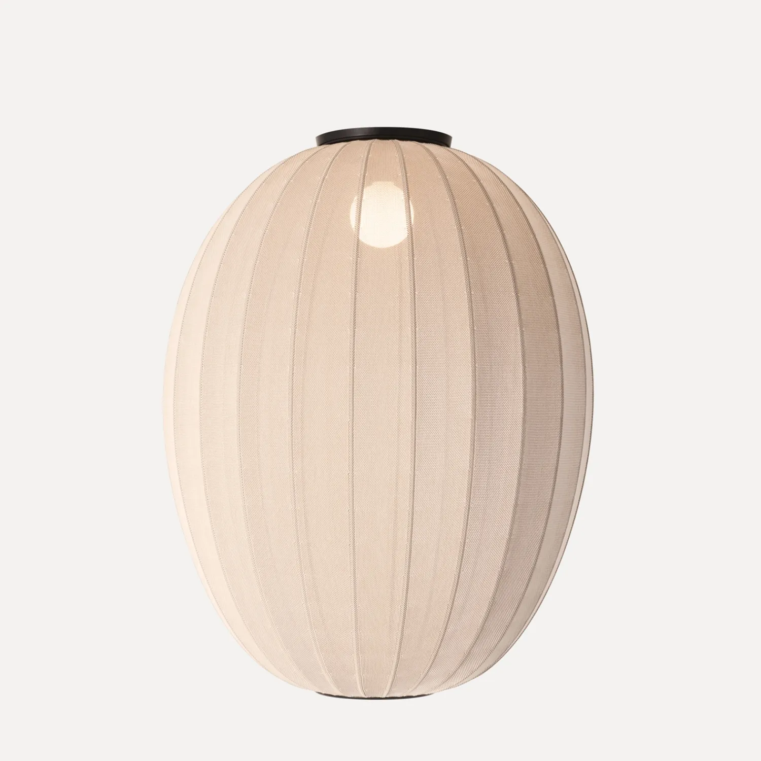 - Loftlamper - Knit-Wit 65 High Oval Ceiling - Sand Stone^Made by Hand New