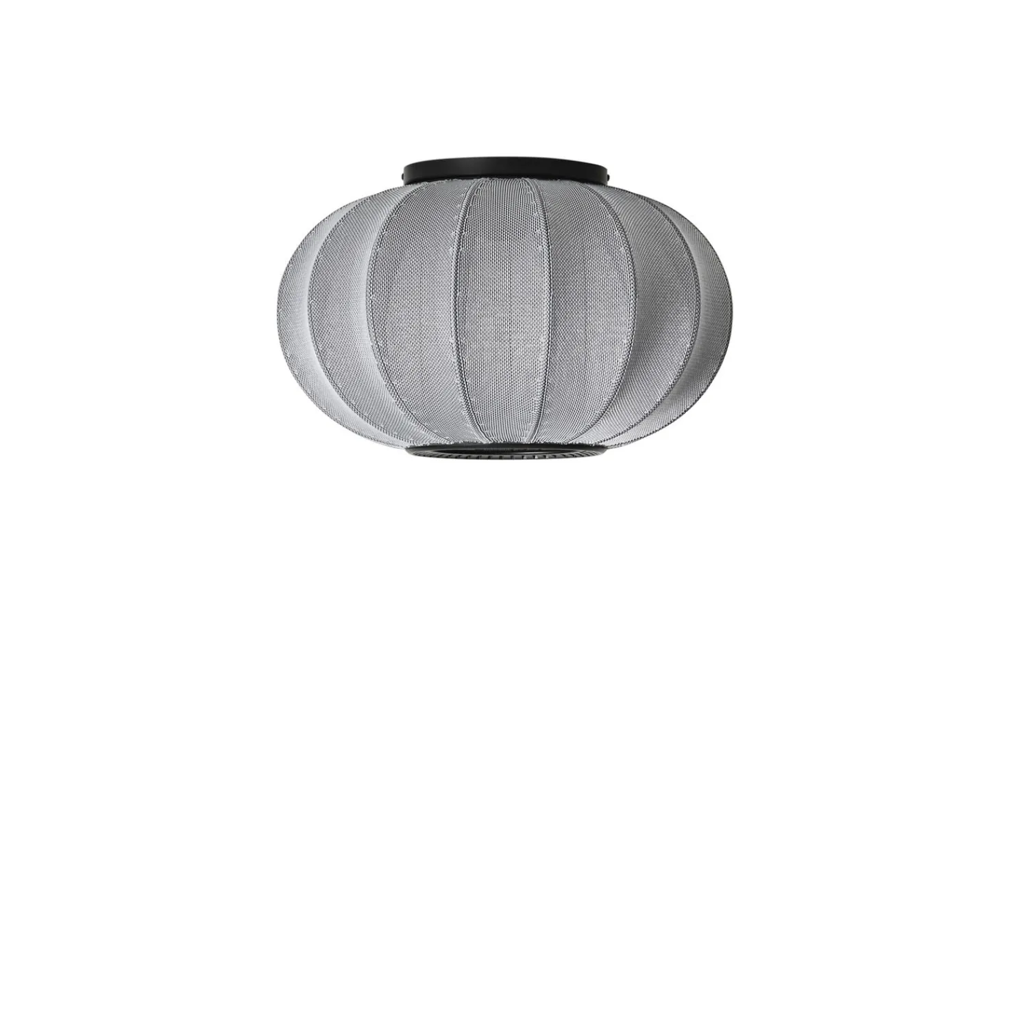 - Loftlampe/Væglampe - Knit-Wit 45 Oval - Silver^Made by Hand Sale