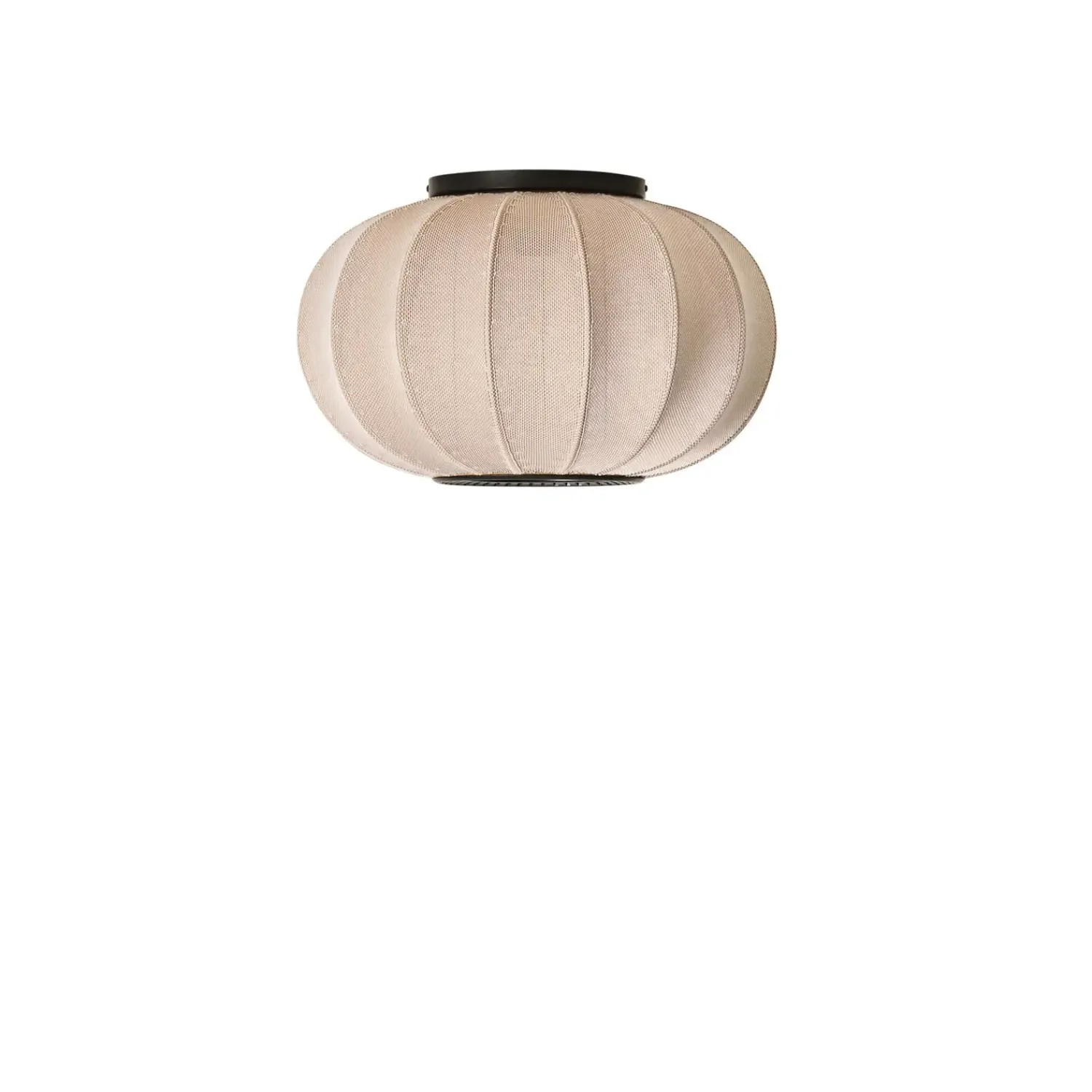 - Loftlampe/Væglampe - Knit-Wit 45 Oval - Sand Stone*Made by Hand