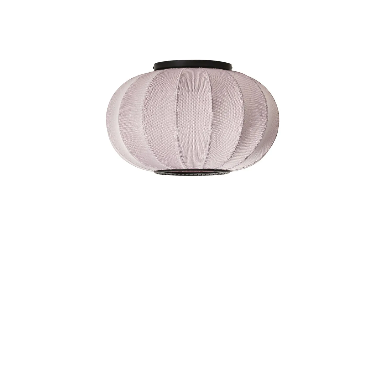 - Loftlampe/Væglampe - Knit-Wit 45 Oval Ceiling/Wall - Light Pink^Made by Hand Discount
