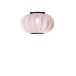 - Loftlampe/Væglampe - Knit-Wit 45 Oval Ceiling/Wall - Light Pink^Made by Hand Discount