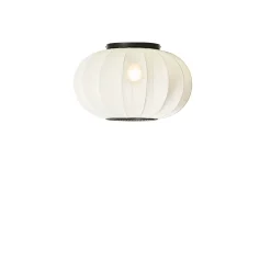 - Loftlampe/Væglampe - Knit-Wit 45 Oval - Pearl White^Made by Hand Sale