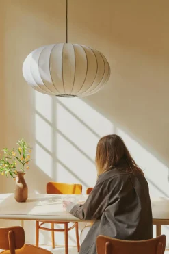 - Pendel - Knit-Wit 76 Oval Pendant - Sunrise*Made by Hand Hot