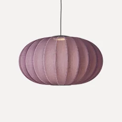 - Pendel - Knit-Wit 76 Oval Pendant LED - Burgundy*Made by Hand Hot