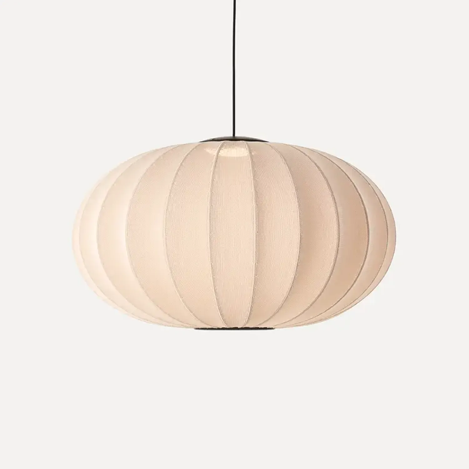 - Pendel - Knit-Wit 76 Oval Pendant LED - Sand Stone*Made by Hand Online