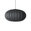 - Pendel - Knit-Wit 76 Oval Pendant LED - Black*Made by Hand Outlet