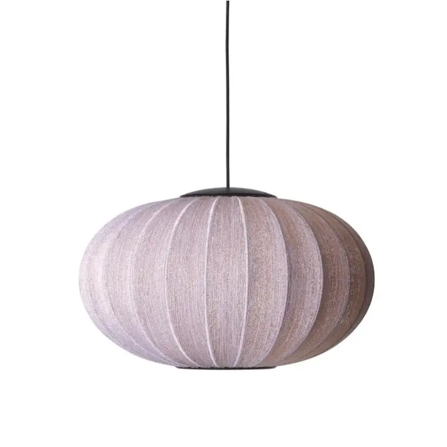 - Pendel - Knit-Wit 57 Oval Pendant LED - Anniversary Glitter Gold*Made by Hand New