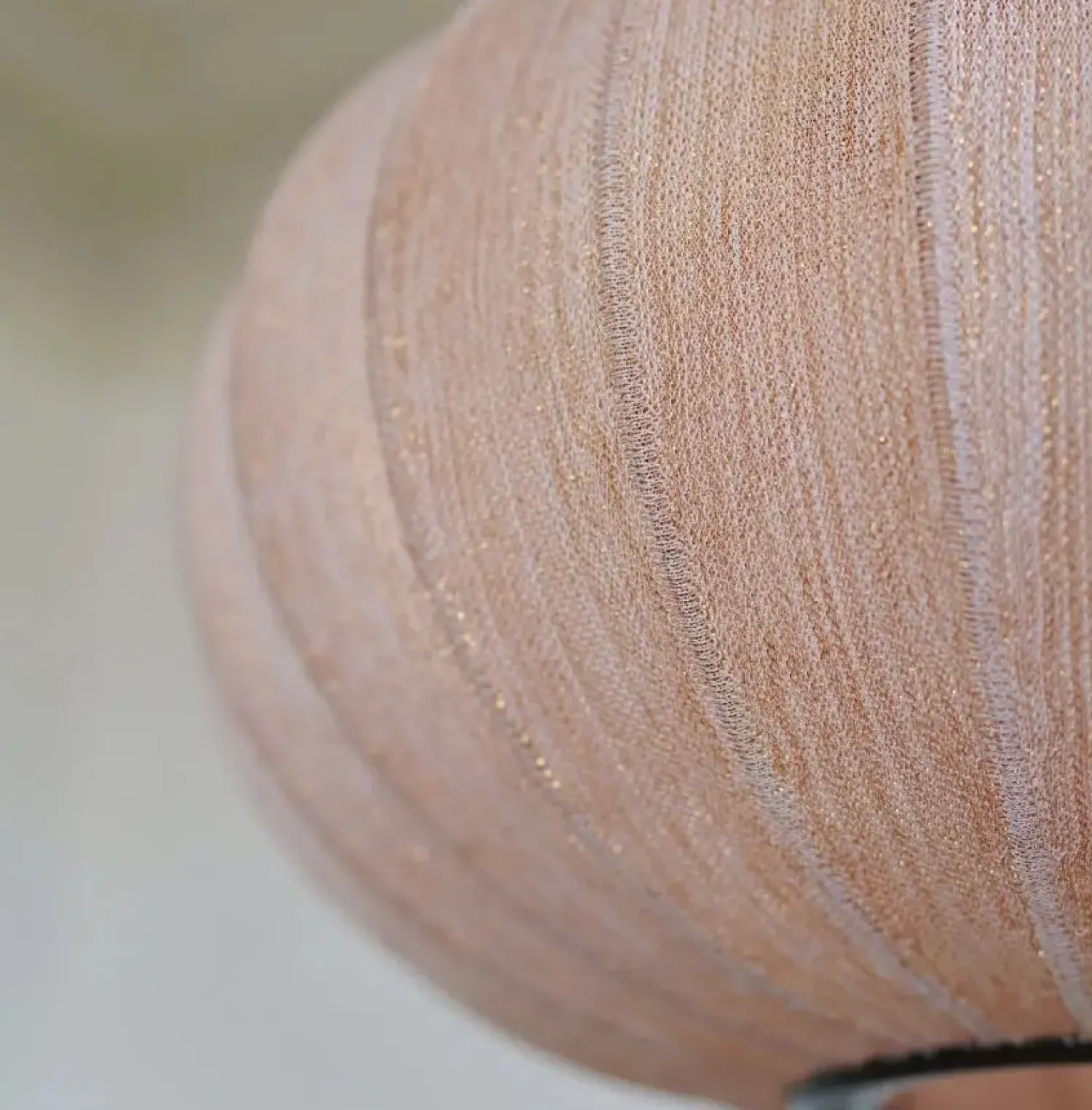 - Pendel - Knit-Wit 57 Oval Pendant LED - Anniversary Glitter Gold*Made by Hand New