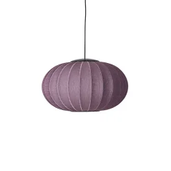 - Pendel - Knit-Wit 57 Oval Pendant LED - Burgundy*Made by Hand Best