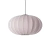 - Pendel - Knit-Wit 76 Oval Pendant LED - Light Pink*Made by Hand New
