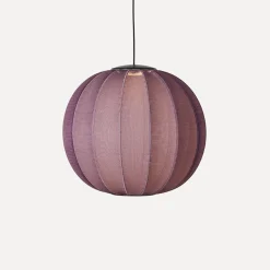 - Pendellampe - Knit-Wit 60 Round Pendant LED - Burgundy^Made by Hand Online