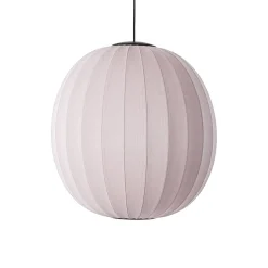 - Pendellampe - Knit-Wit 75 Round Pendant LED - Light Pink^Made by Hand Sale